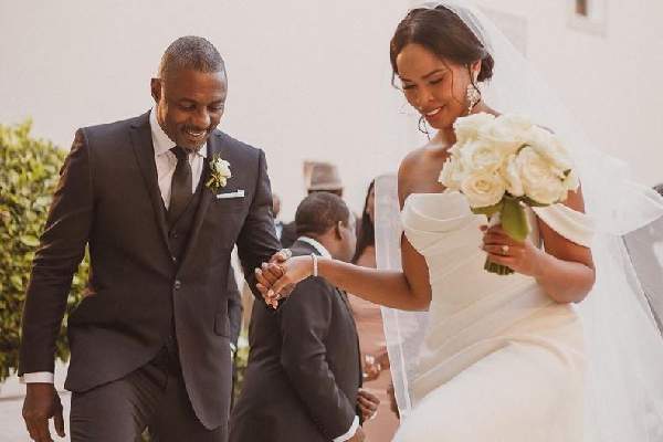 Idris Elba's wife wed